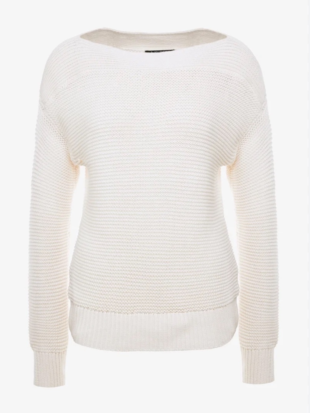 Lauren Ralph Lauren Soft Cream Textured Crewneck Sweater